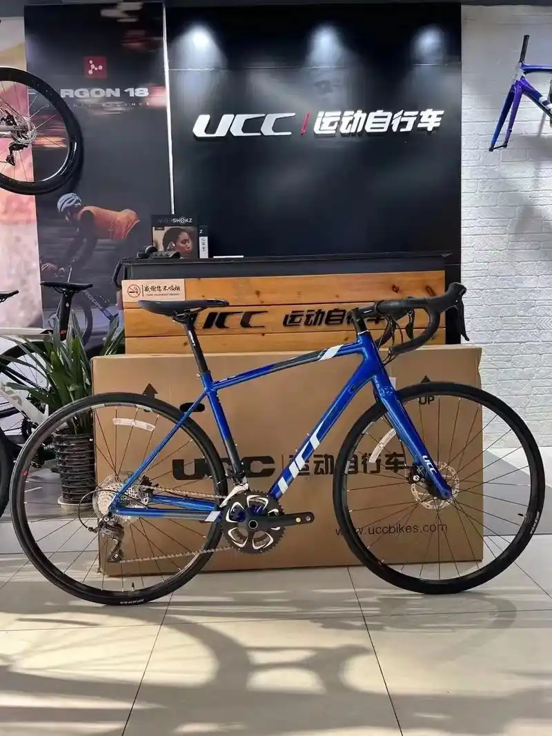 ucc索尼克2碟刹桶轴公路车 配置:6061铝合金车架,uc - 抖音