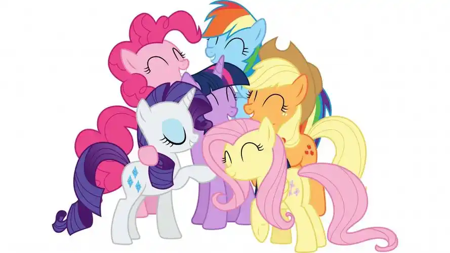 可爱小马宝莉4k桌面壁纸_4k动漫图片高清壁纸_墨鱼部落格