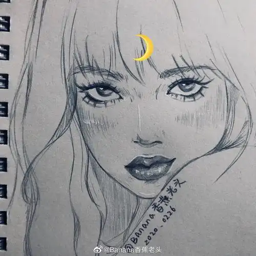 lisa简笔画lisa简笔画头像