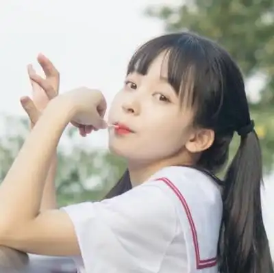 双马尾 部位 性感 软妹 萝莉 可爱 超甜 真人女生头像(日更中喜欢请