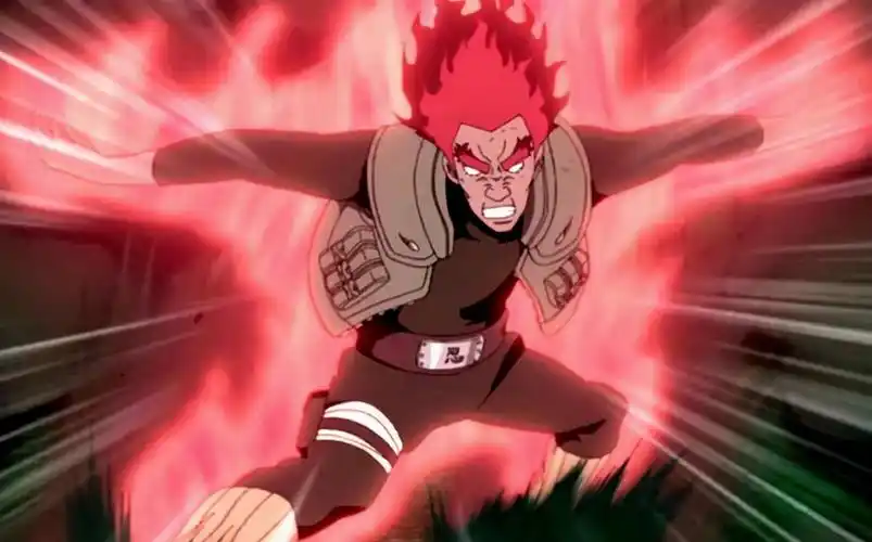 《火影忍者》:站在顶点的高傲的苍蓝猛兽,燃烧的青春永不停息_迈特凯