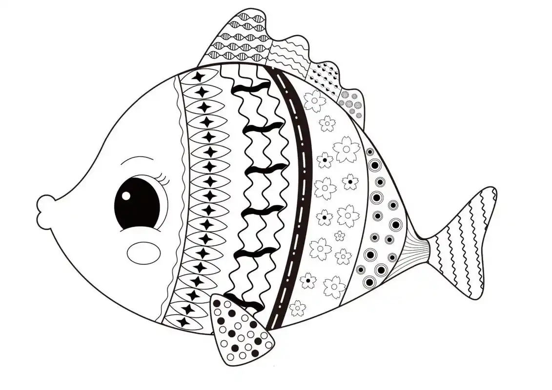 幼儿园线条装饰画