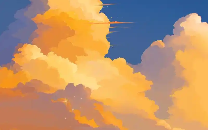 治愈系云朵插画教程