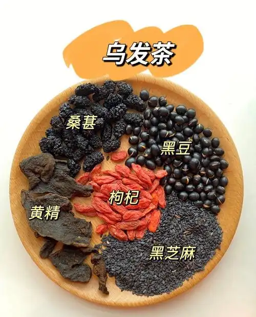 乌发茶|脱发星人的补肾茶6015生发防脱的秘密