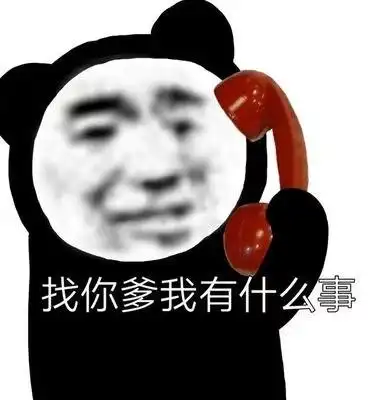 熊猫头人脸搞笑表情包