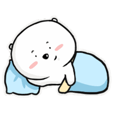 卡通阿锤白熊被子张大嘴gif动图_动态图_表情包下载_soogif