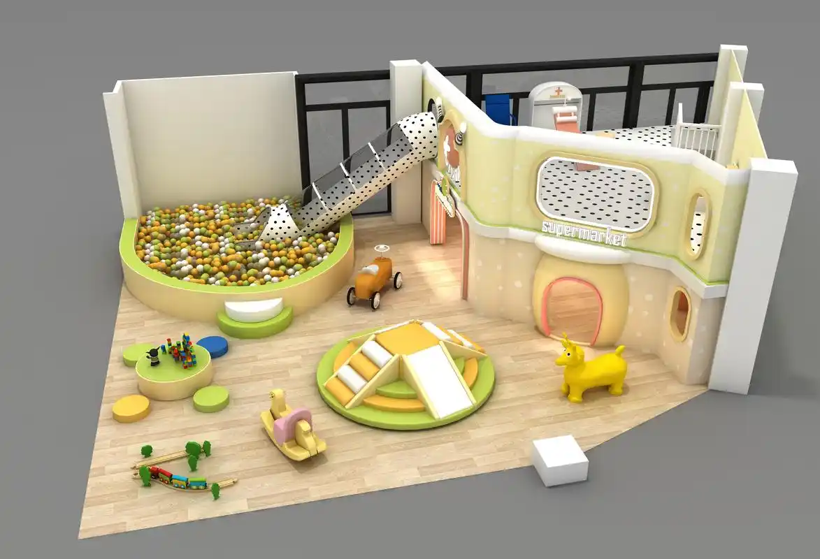 室内儿童淘气堡为什么要定时更换游乐设备