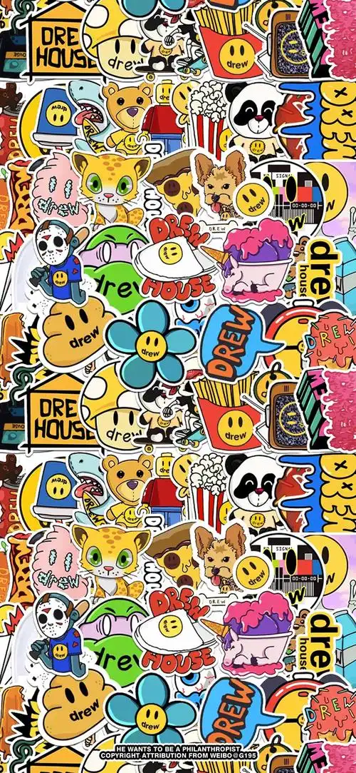 "drew house"壁纸 可ios 小组件