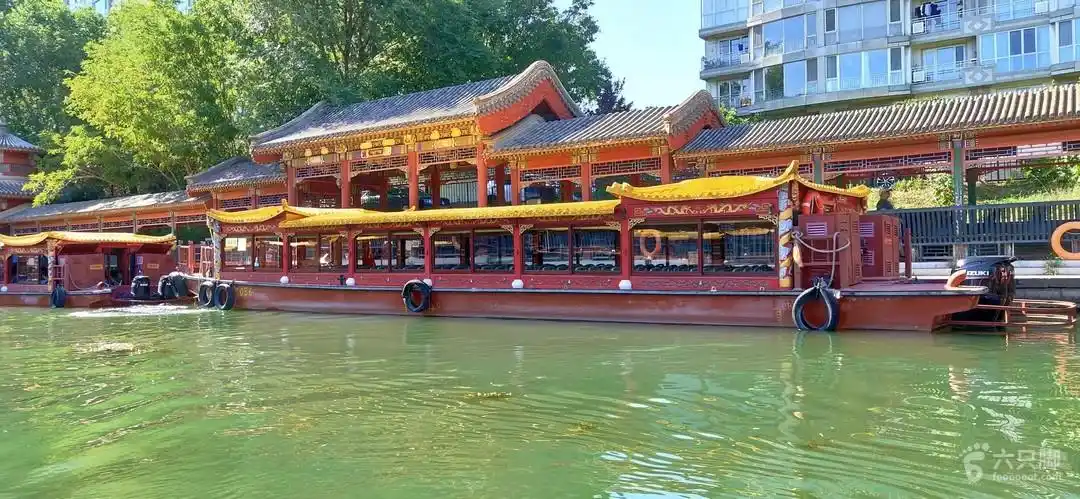 皇家御船慈禧水道颐和园紫竹院2