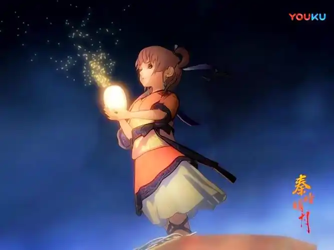 秦时明月经典片段之月儿出场