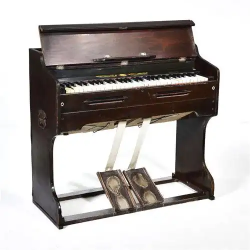 脚踏风琴文革老式琴凳二手怀旧物件装饰品乐器风琴