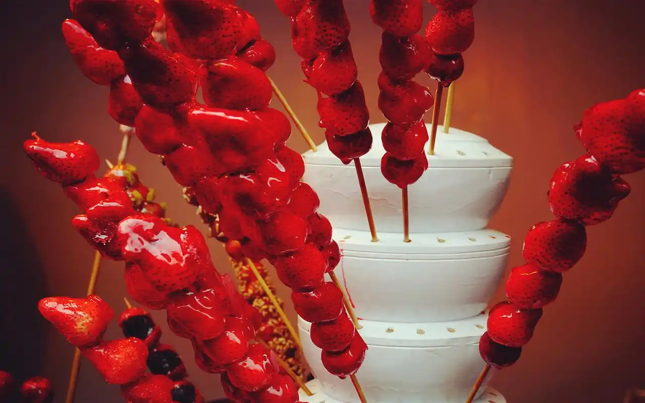 冰糖葫芦高清图片桌面壁纸