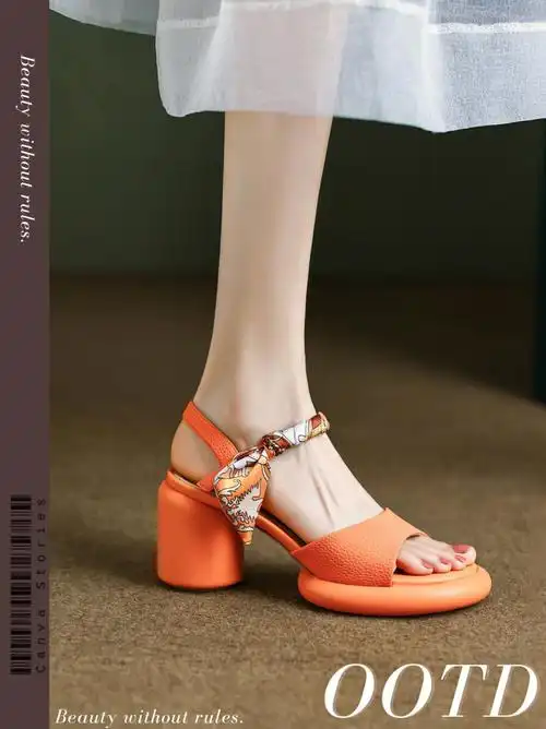 忍不住分享05绝美防水台丝带凉鞋闭眼入哇