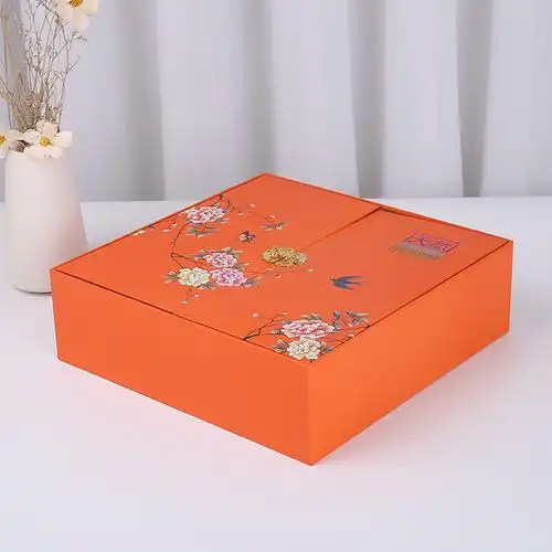 热销彩印礼品包装盒翻盖彩盒燕窝包装礼盒食品保健品包装盒定制