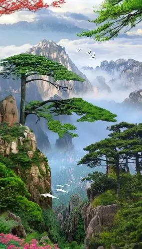 美图欣赏江山多娇绝美高清图片适合做手机壁纸