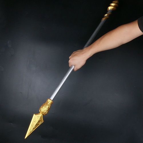 现货 哪吒降妖魔童降世 火尖枪 红缨枪武器cos道具电影儿童玩具