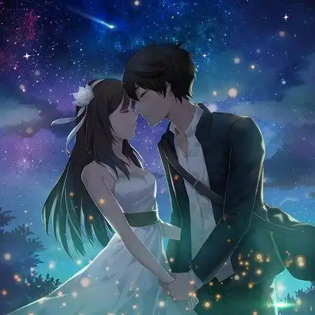 求qq空间背景图:唯梦的爱恋,一吻定情的 [就是求下图的原图,完整图,要