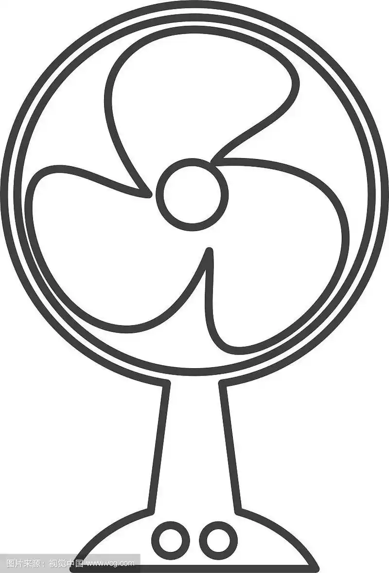 电风扇隔离图标设计
