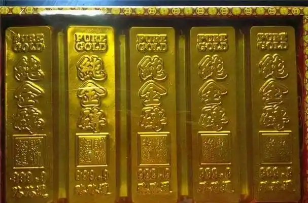 原创民国流通的一根金条换算成人民币大约能有多少钱