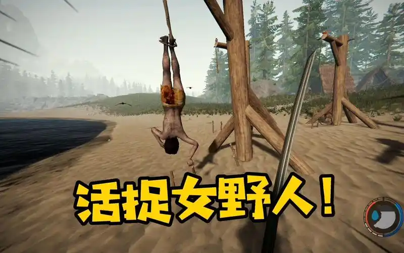 森林11:我抓到一个女野人,她偏要给我当老婆?