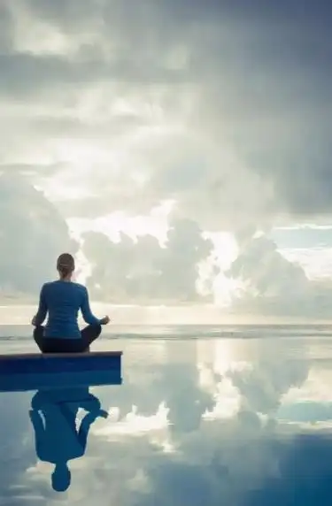 释放压力放松心情图片