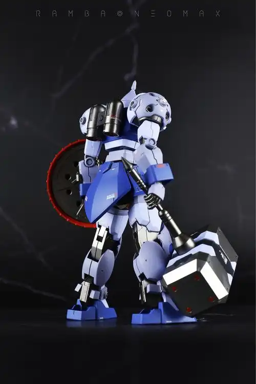 硬核改造高达模型作品hg强人复仇者