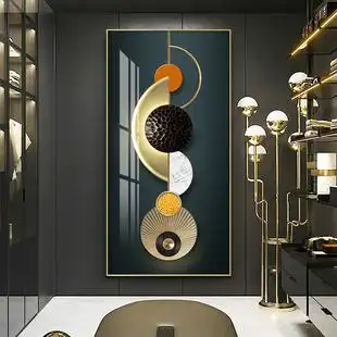 玄关画现代轻奢高档高端