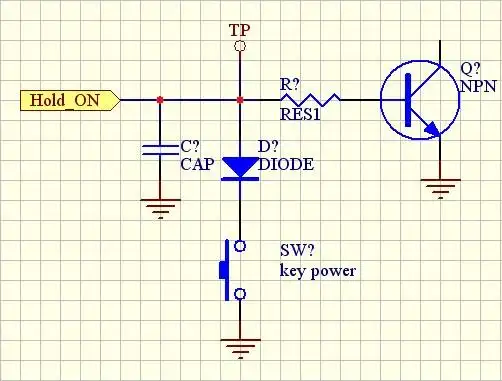 求助单键开关机的电源电路?