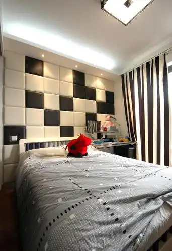 卧室床头背景墙装修效果图