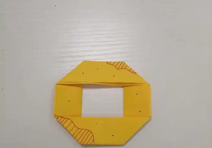 甜甜圈折纸图片