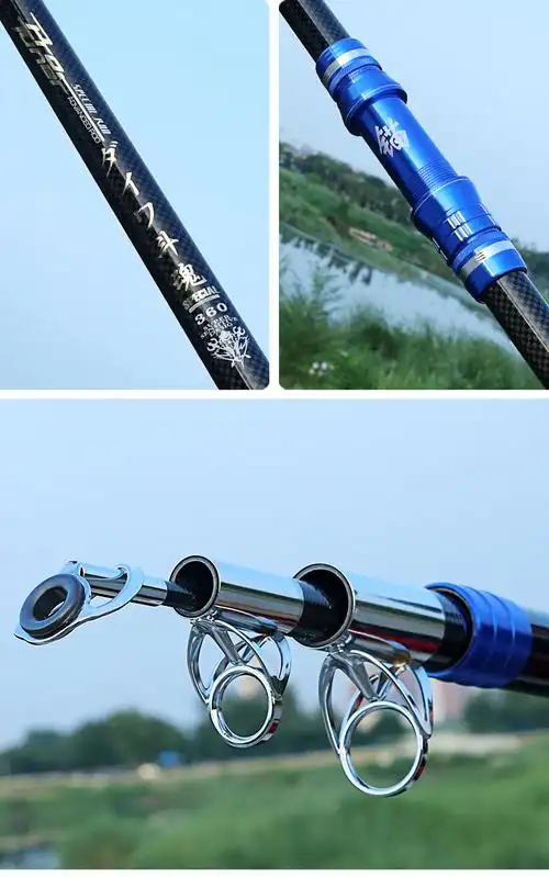 锚杆锚鱼杆竿超硬挂鱼竿远投钓鱼竿高碳锚竿锚鱼竿套装定制24米全金属