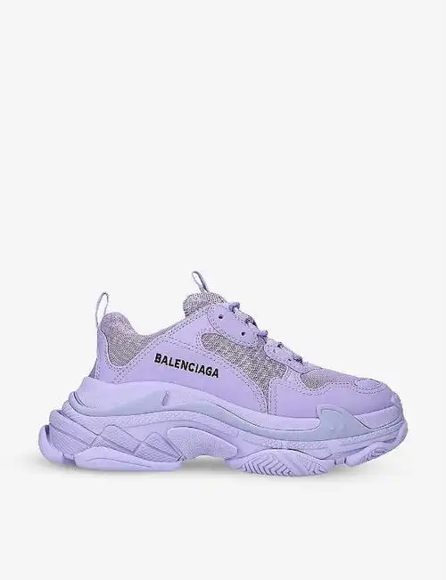 triple s 香芋紫运动鞋