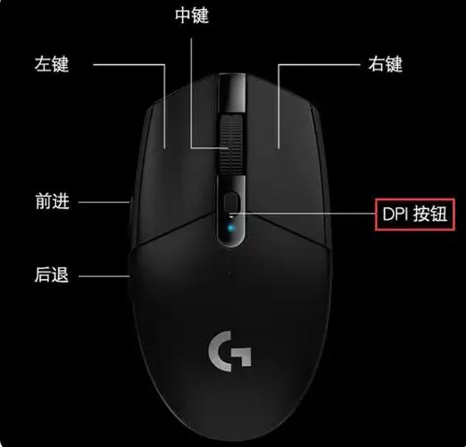 鼠标dpi怎么调的步骤教程图解