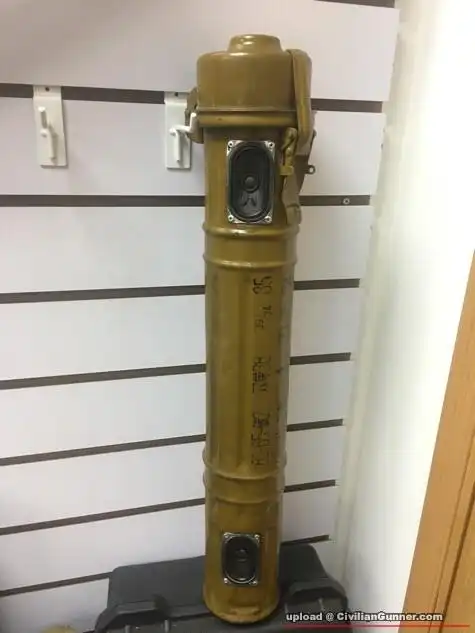 03 "82式无后坐力炮"炮弹筒diy 蓝芽音箱