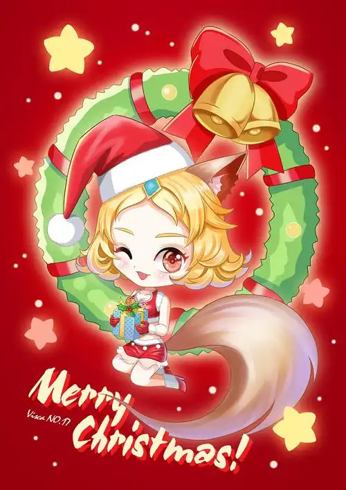 王者荣耀妲己7015圣诞套装