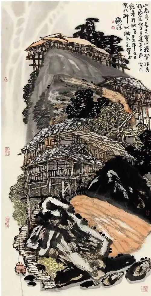 著名画家黄格胜国画赏析