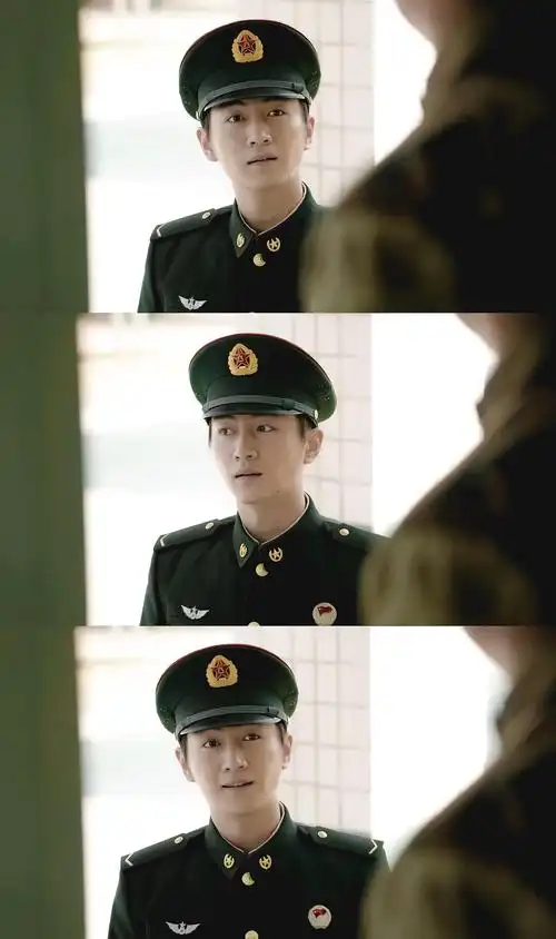 陈晓昨晚的军装,鹅们觉得可不可?