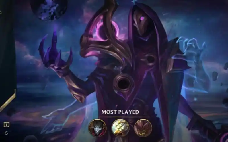 手游lol死兆星尊烬皮肤展示