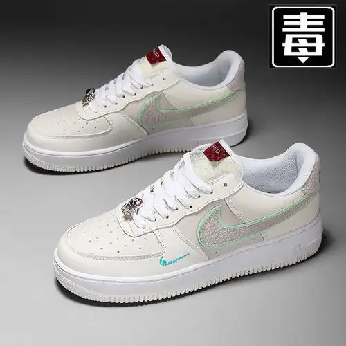 耐尅官莆田空军一号龙年限定男低帮板鞋情侣小白鞋女运动鞋男鞋