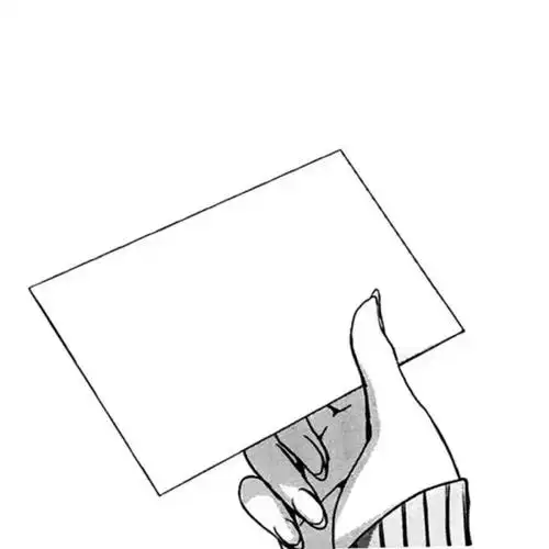 动漫人物举牌照