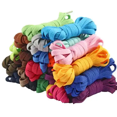 custom charms colorful elastic shoe strings shoelac