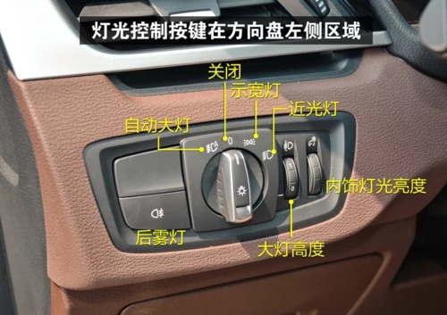 新款宝马x1按键教程|2020款宝马x1按键说明 20款宝马x1按键功能图解