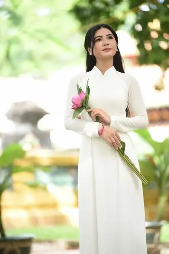 越南传统服装 奥黛--10