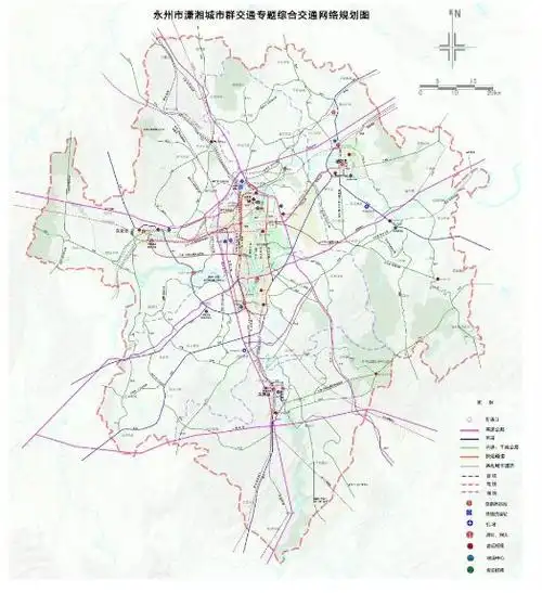永州市潇湘城市群交通专项规划2016-2035