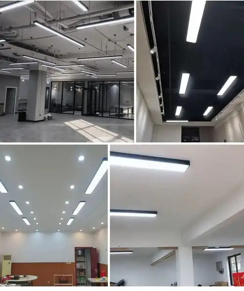 雷士照明官方旗舰同款led长条灯办公室超亮美发店铺教室吸顶长方形