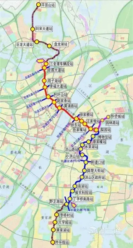 地铁8号线二期工程线路走向确定 2020年通车试运营