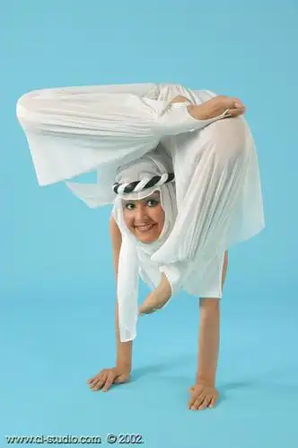 解读:印度神秘的高难度瑜伽动作(组图)