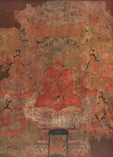 敦煌莫高窟(千佛洞)精美壁画,高清!