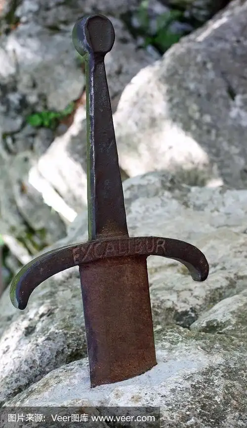 亚瑟王神剑,剑,逆境,无人,石材