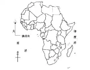 佛得角在非洲位置图